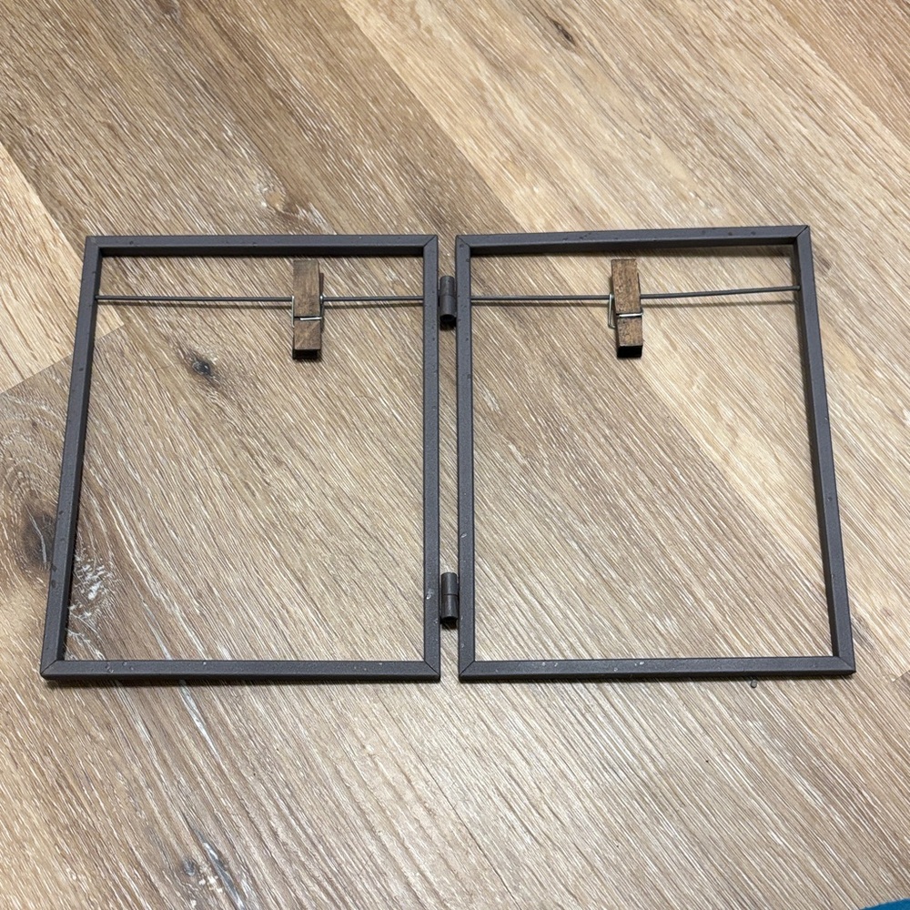 Double Metal Picture Frame